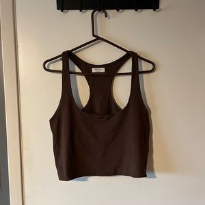 Aritzia Babaton Contour XL Tank - Brown